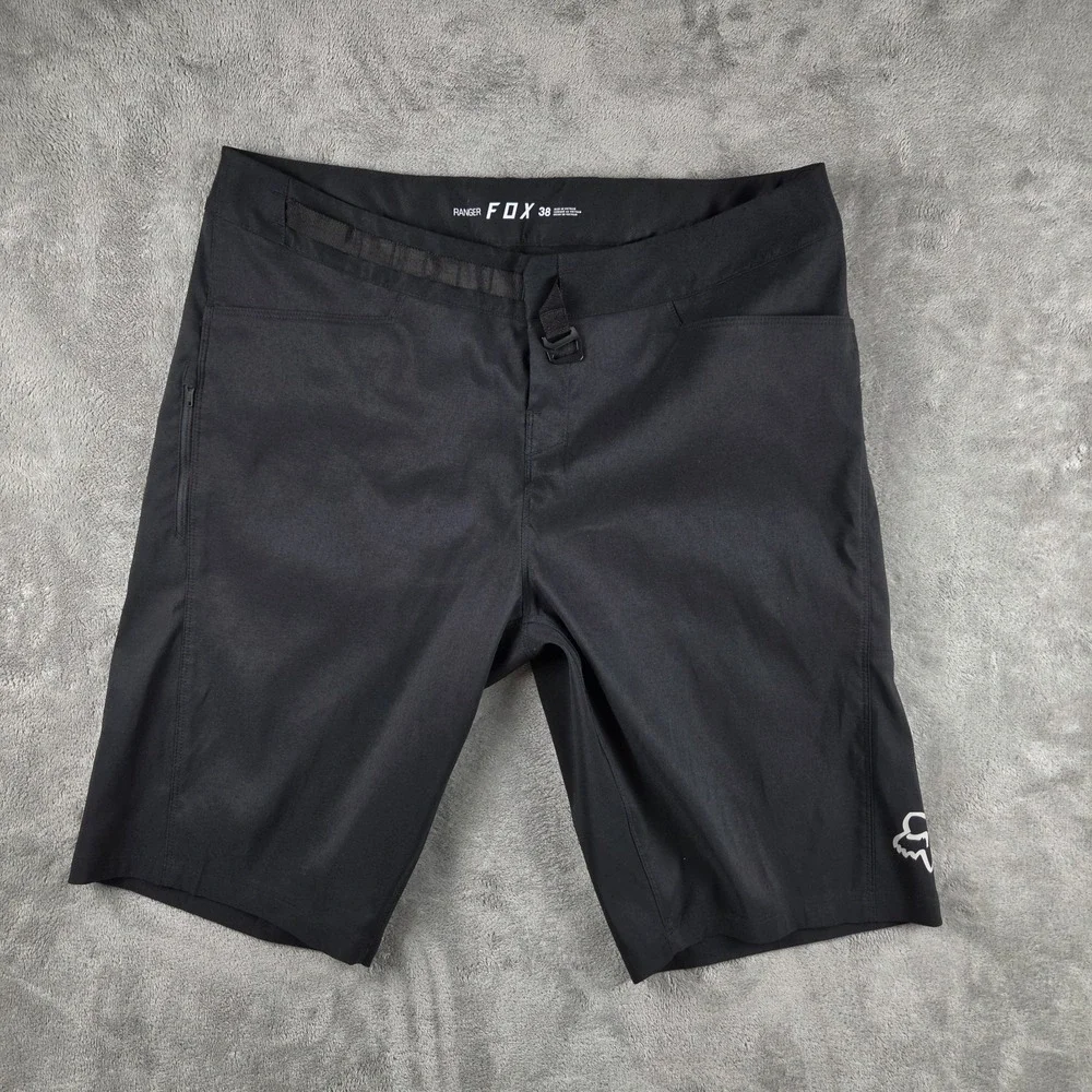 Fox Racing Ranger Mountain Bike Shorts Mens 38 (36)Black Cycling Stretch Outdoor